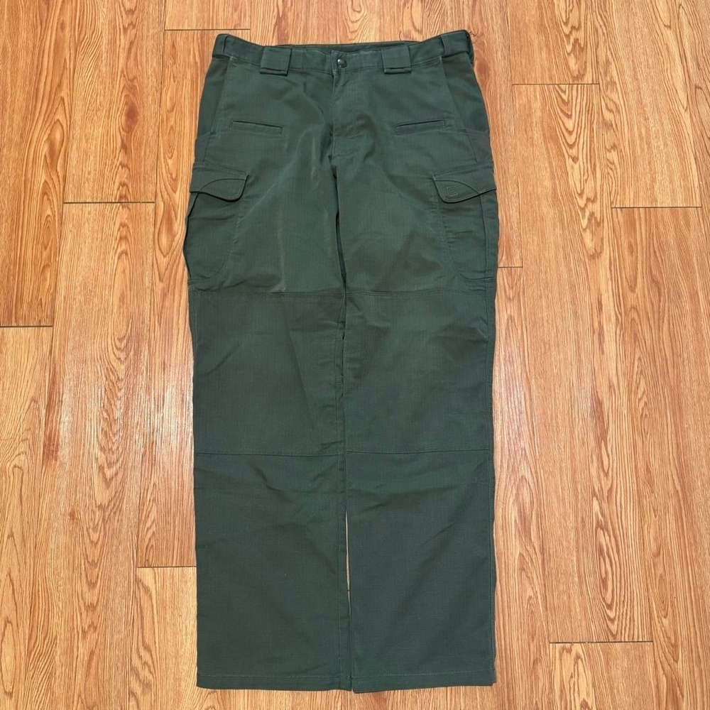 5.11 Tactical Men's Pants Stryke Cargo Green Ripstop Size 34x32